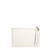 Embera 194834-BIANCO Pochette da donna in vera pelle Gave Lux