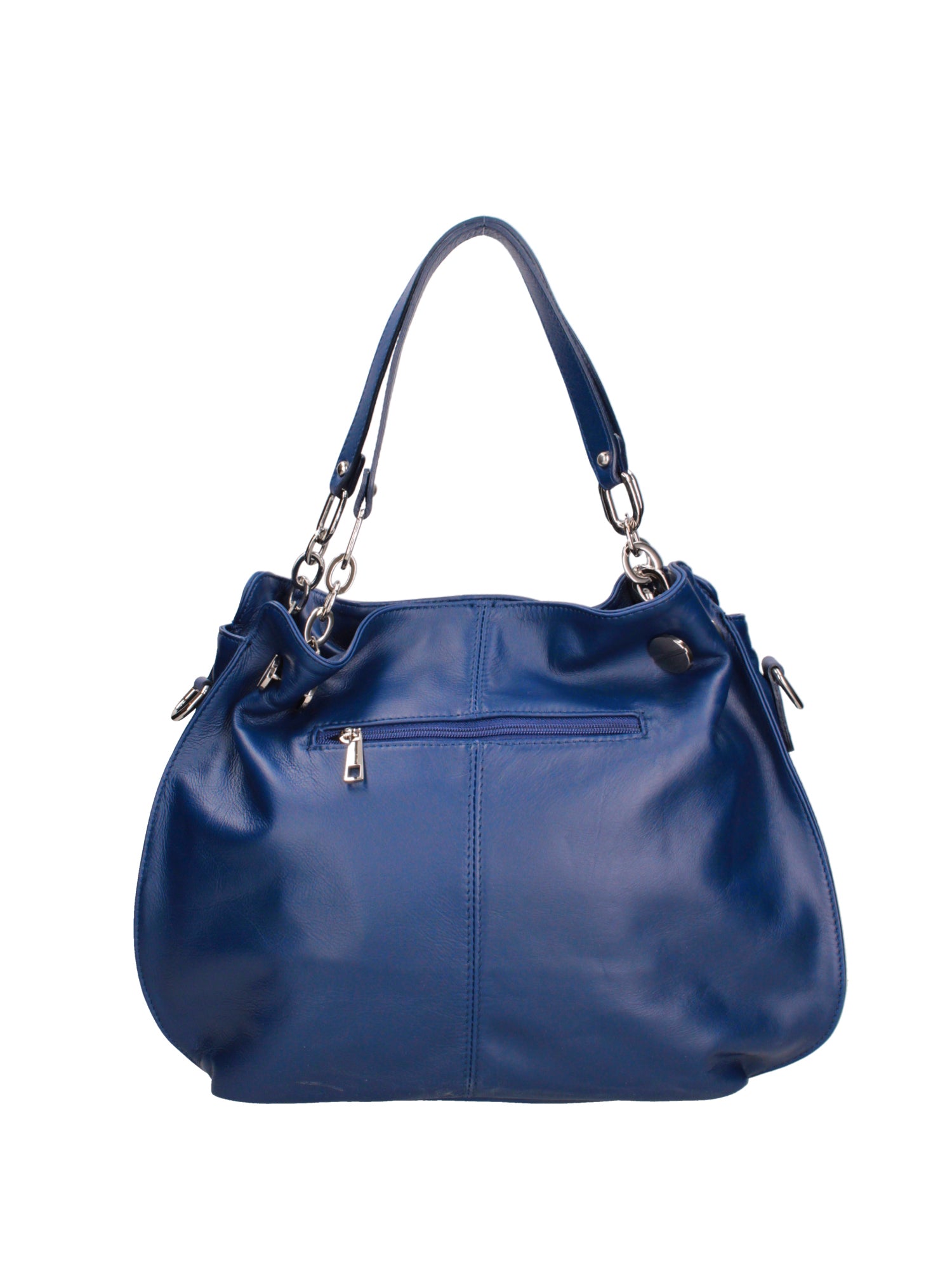 Ereba Borsa a mano da donna Made in Italy 100% pelle 3305-S22 BLUETTE Gave Lux