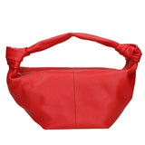Lunaria Borsa a spalla da donna Vera pelle 06007-D58 ROSSO FERRARI Gave Lux