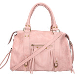 Elara Borsa a spalla da donna Vera pelle 06090-ROSA Gave Lux