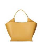 Borsa a mano da donna 100% pelle riciclata 07226-Light yellow Viola Castellani