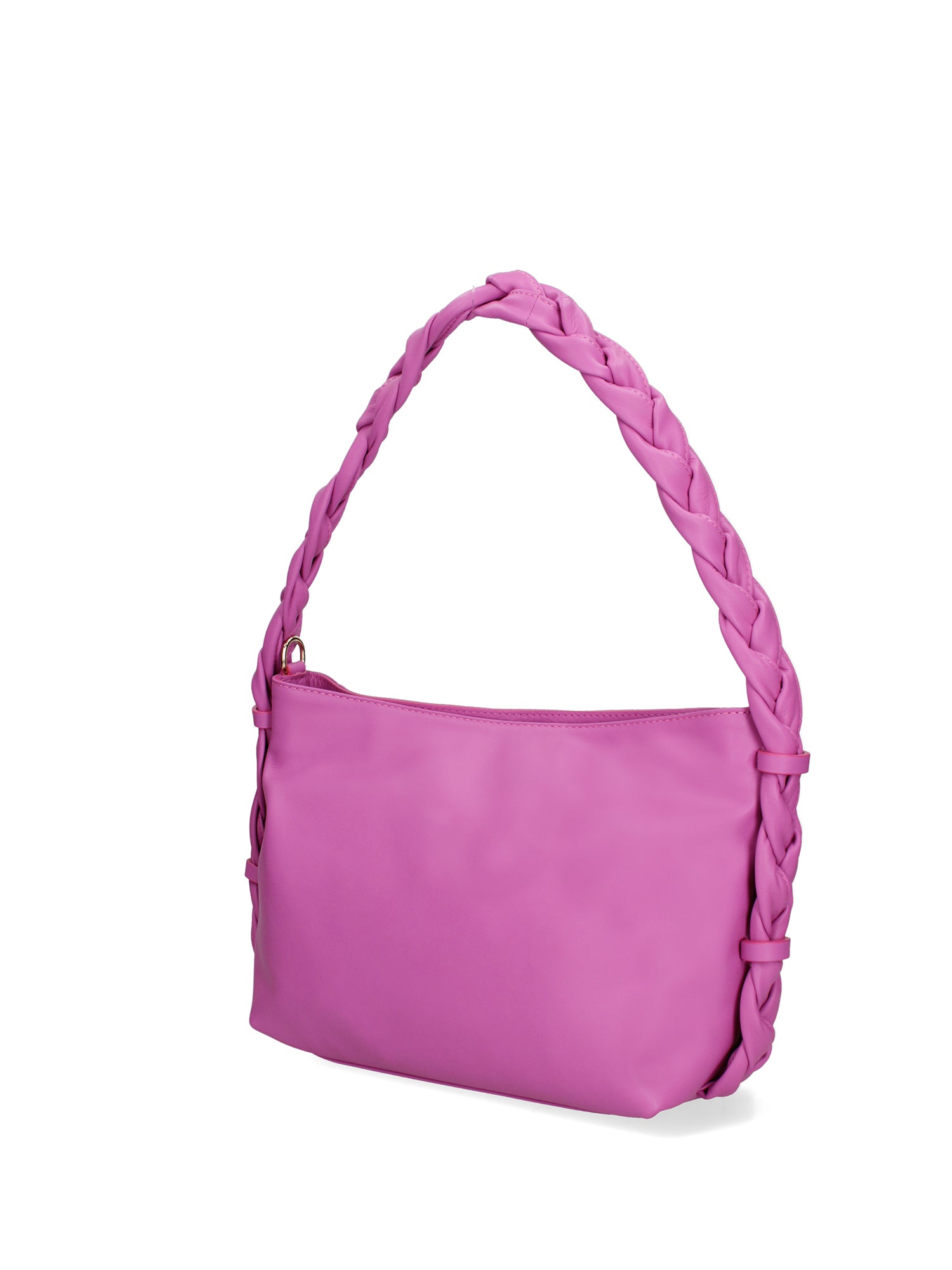 Isara Borsa a spalla da donna Vera pelle 07170-S602 FUXIA CHIARO Gave Lux
