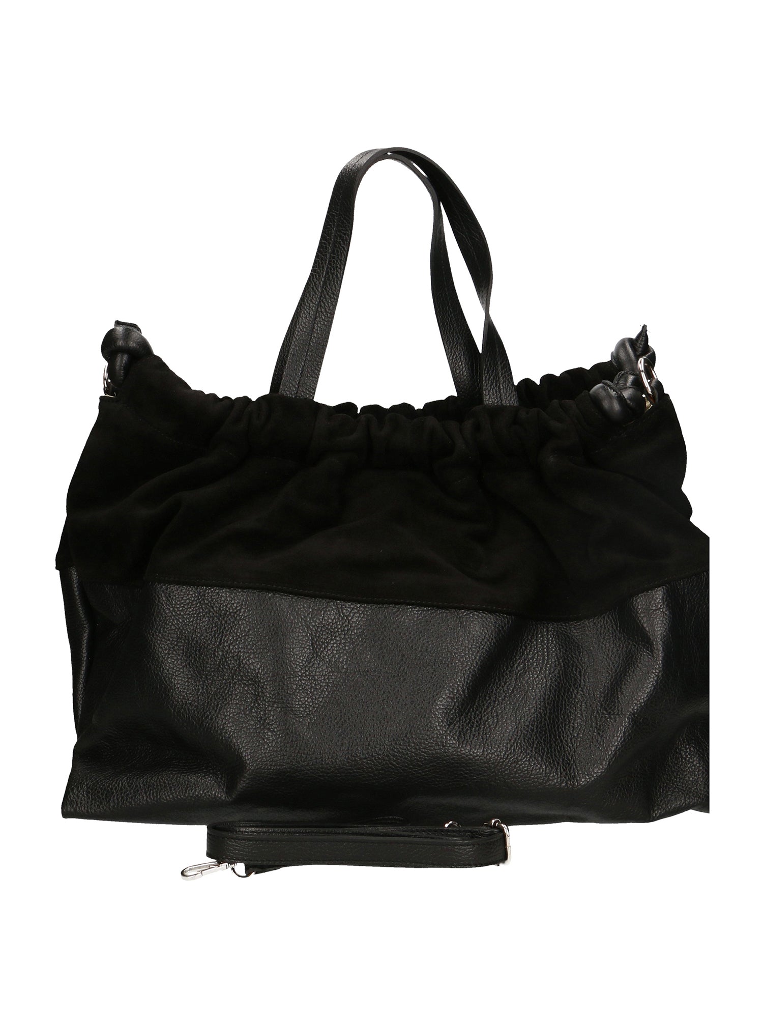 Firenze Borsa a mano da donna Vera pelle 01838-D28 NERO BLACK Gave Lux