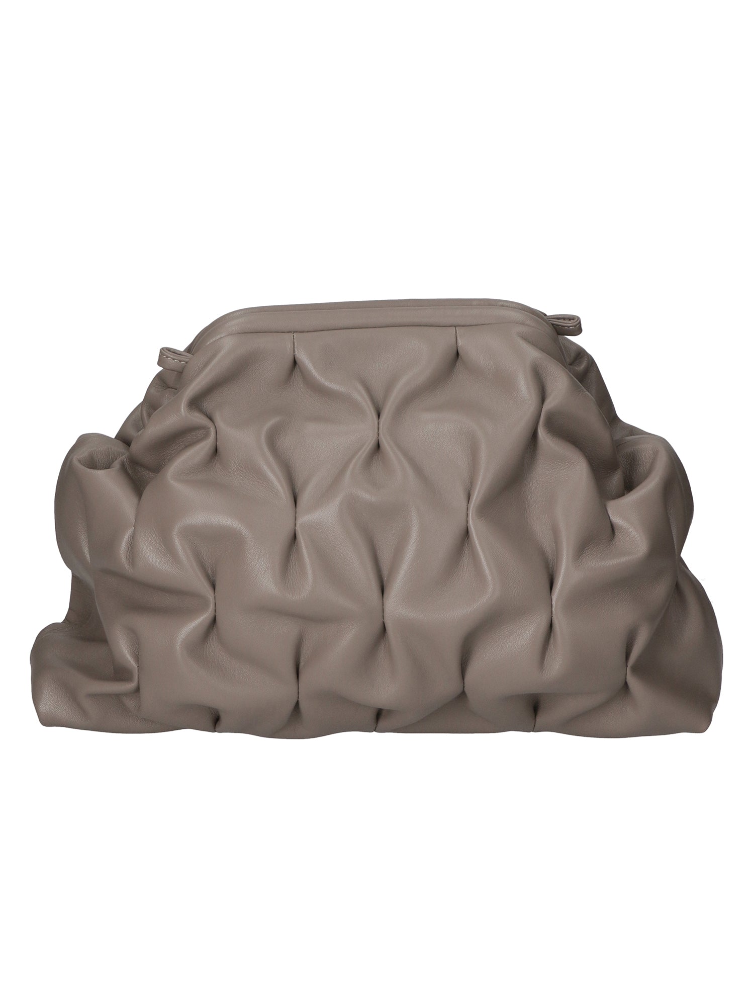 Miriam Borsa a spalla da donna Vera pelle 03770-S27 CENERE Gave Lux