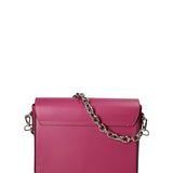 Borsa a tracolla da donna Vera pelle JR-W-1053-FUCSIA-SILVER John Richmond