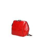 Lumina Borsa a tracolla da donna Vera pelle 189636-ROSSO Gave Lux