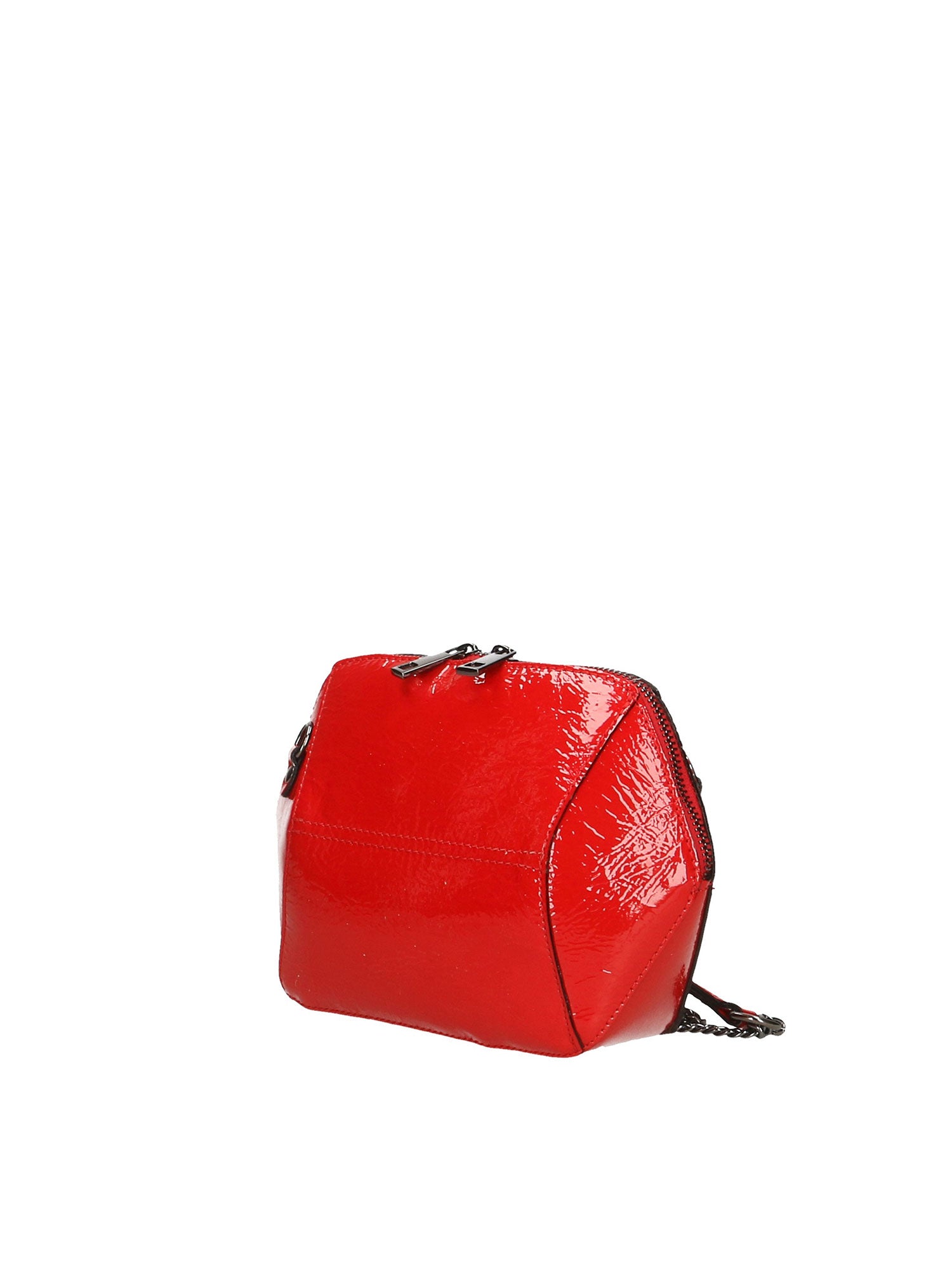 Lumina Borsa a tracolla da donna Vera pelle 189636-ROSSO Gave Lux