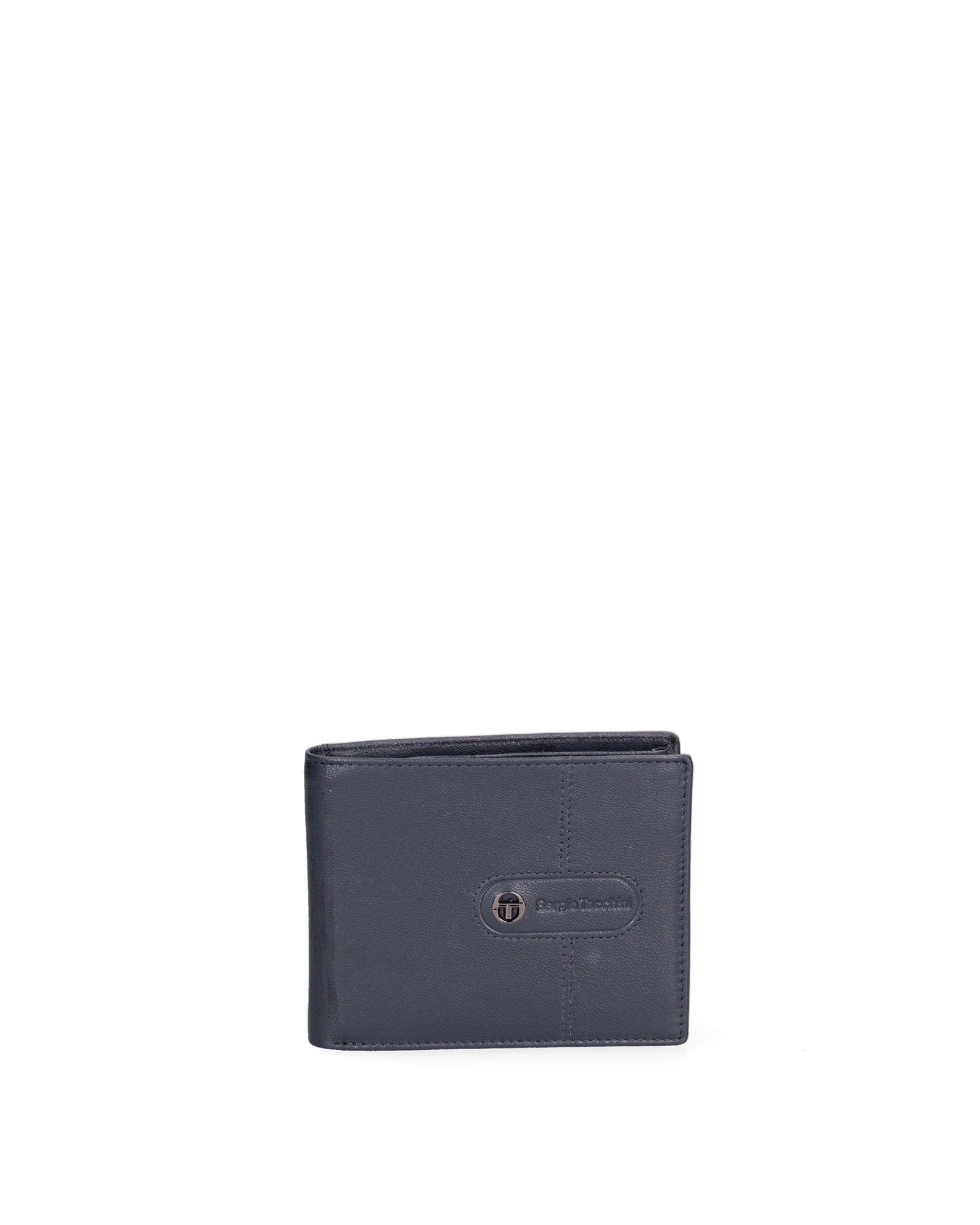 Portafoglio uomo in vera pelle Casual K50112P053-NAVY Sergio Tacchini
