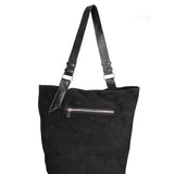 Borsa a spalla da donna Vera pelle 07312-NERO+L022 Roberta Rossi