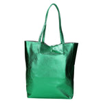 Iride Borsa a mano da donna 100% pelle 05921-DL47 SMERALDO Gave Lux