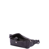 Marsupio da uomo in poliestere Casual BC1409-NERO B Cavalli