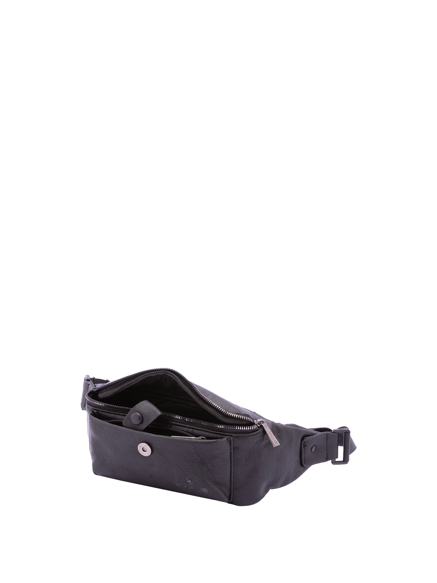 Marsupio da uomo in poliestere Casual BC1409-NERO B Cavalli