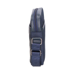 Borsa a tracolla uomo Pelle vegana e nylon PCL3062-BLU Northampton Polo Club