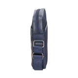 Borsa a tracolla uomo Pelle vegana e nylon PCL3062-BLU Northampton Polo Club