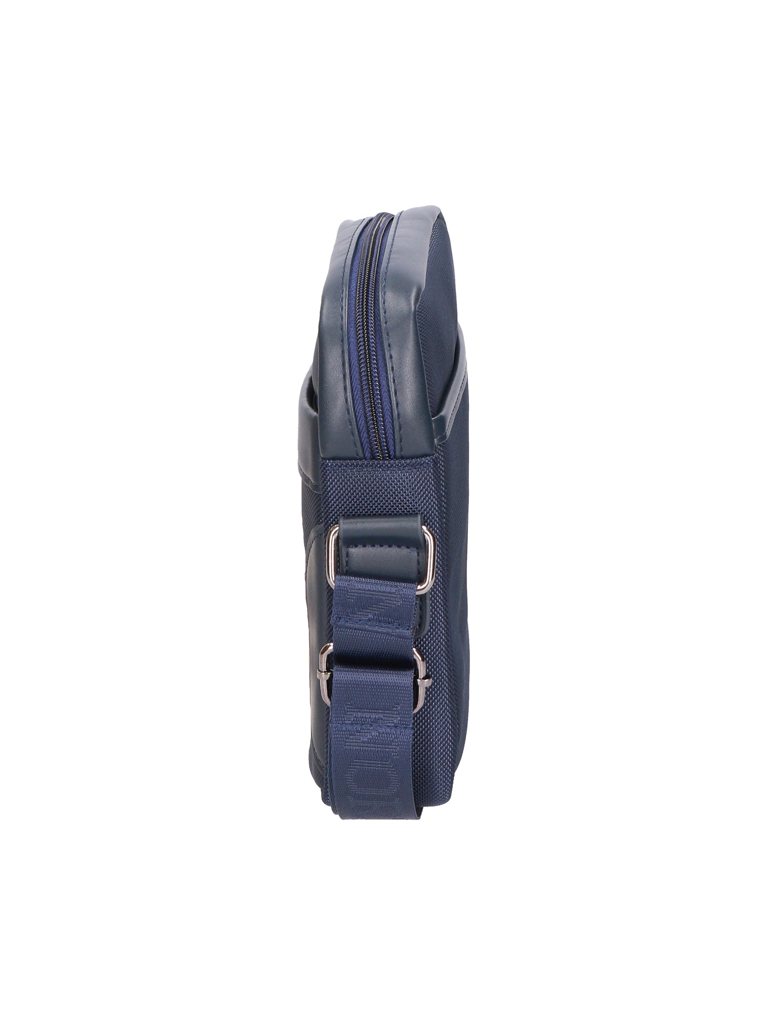 Borsa a tracolla uomo Pelle vegana e nylon PCL3062-BLU Northampton Polo Club