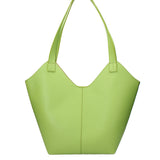 Borsa a mano da donna Vera pelle 07231-D12 VERDE Roberta Rossi