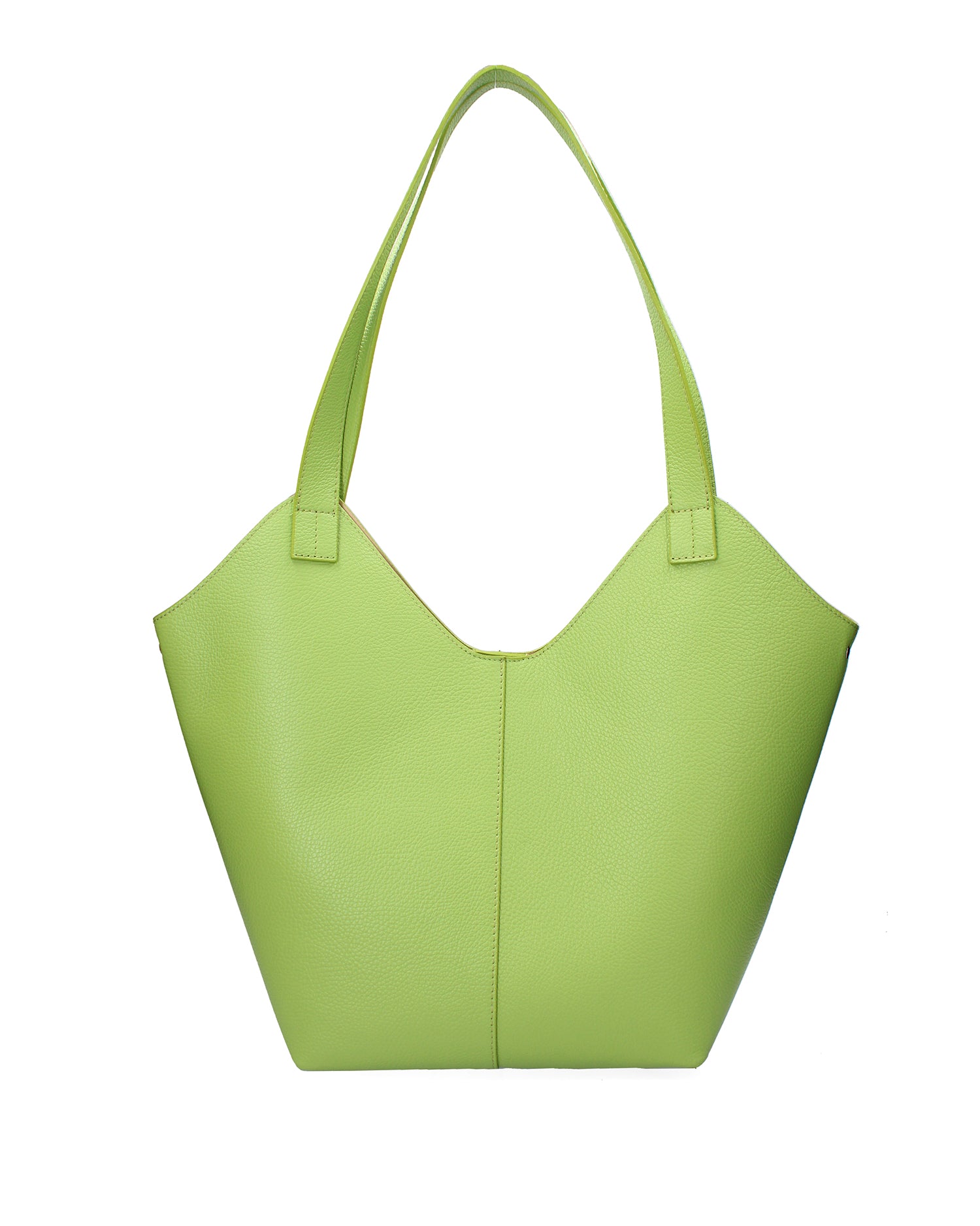 Borsa a mano da donna Vera pelle 07231-D12 VERDE Roberta Rossi