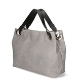 Emilia Borsa a spalla da donna Vera pelle 80059-020 GRIGIO CHIARO Gave Lux