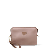Borsa a tracolla da donna 100% Pvc FLAT-FLOWE-BRONZE - LIGHT GOLD Marc Ellis