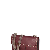Siracusa Borsa a tracolla da donna Vera pelle 1703-BORDO Gave Lux