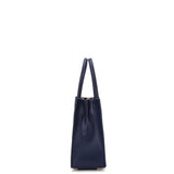 Borsa a mano da donna 100% pelle vegana PU 713-1PT-NAVY BLUE Diana&co