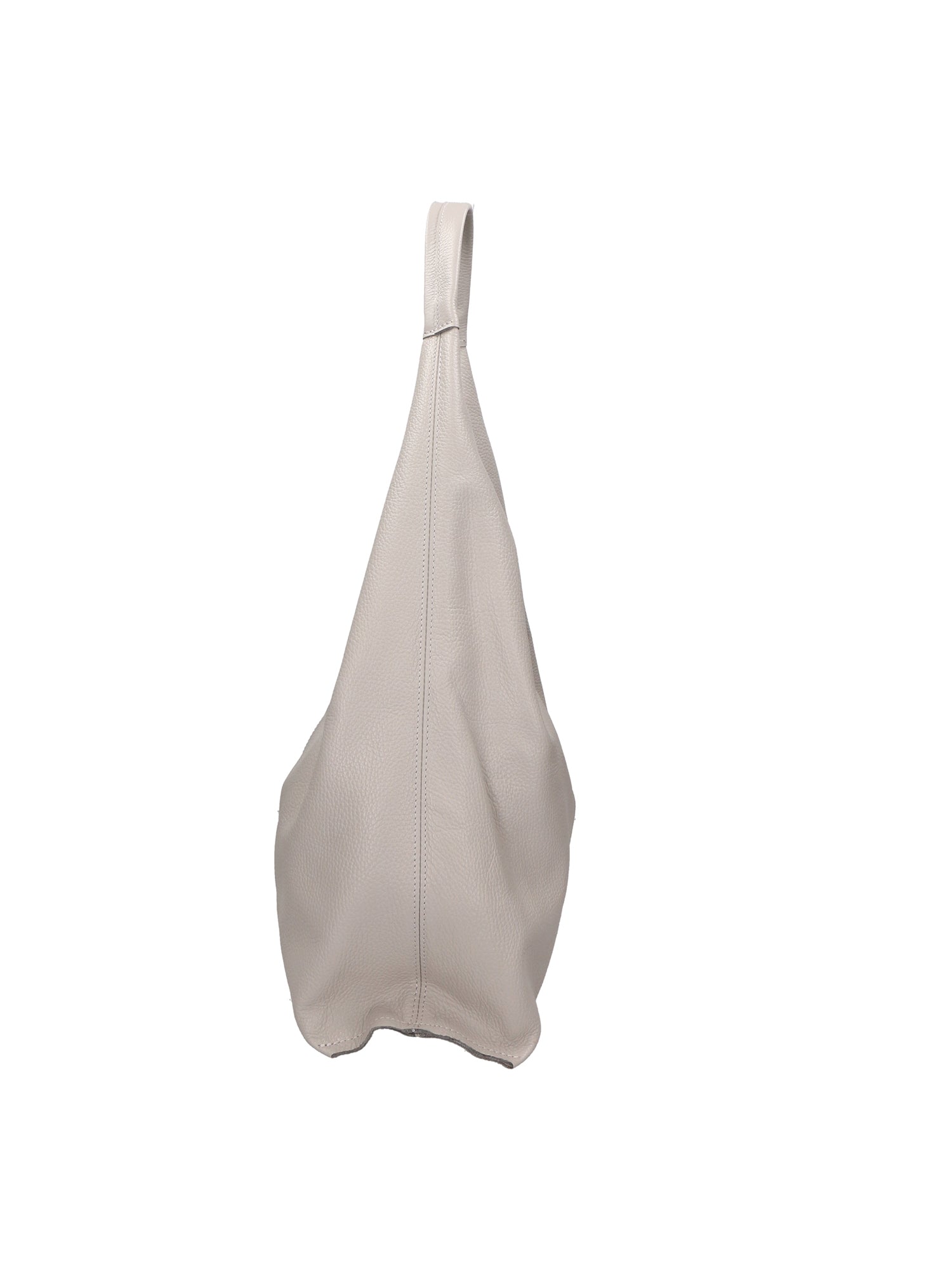 Ginger Borsa a spalla da donna Vera pelle 05788-D86 GRIGIO PERLA Gave Lux