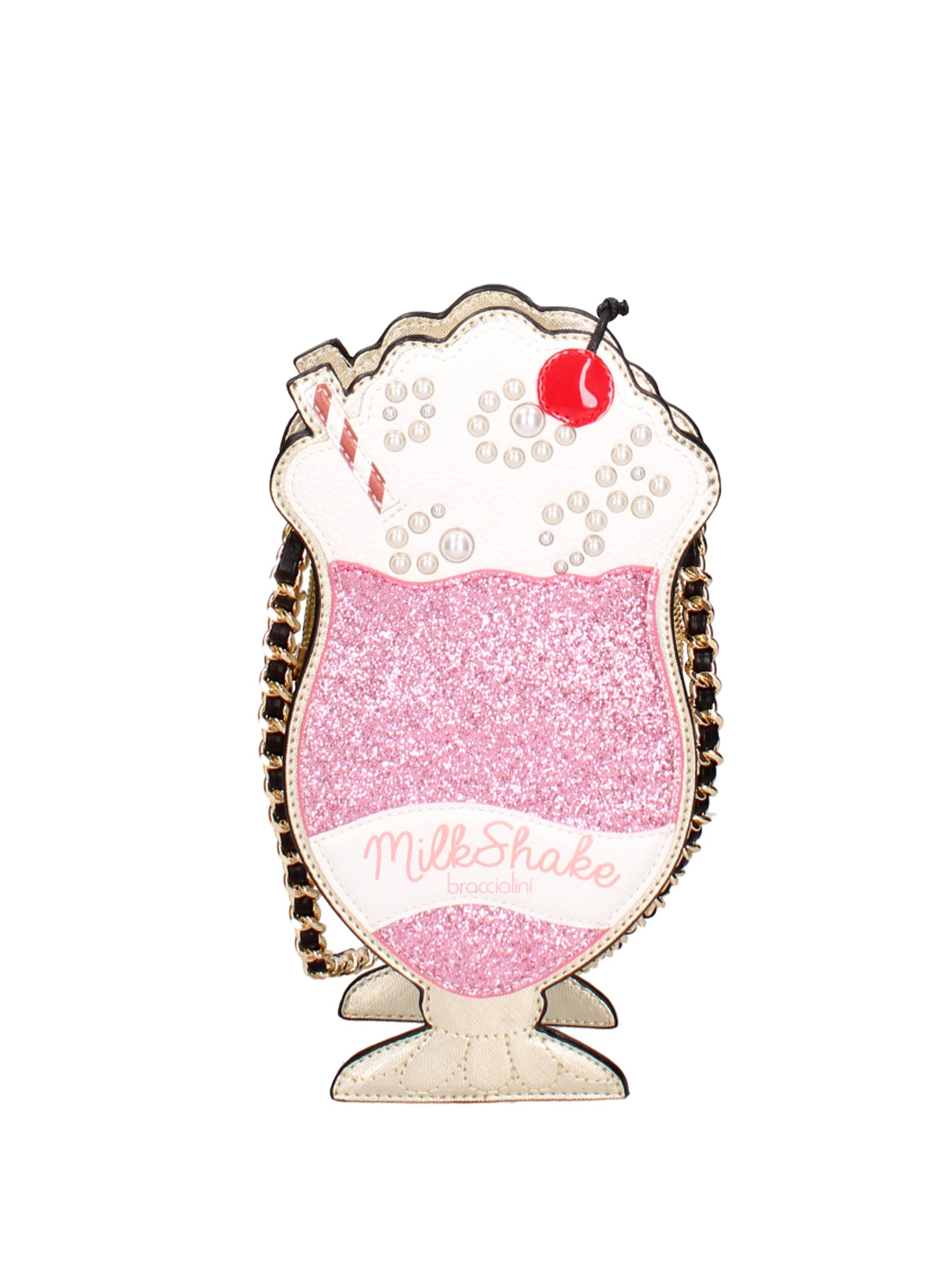 Eco-pelle poliuretano B16431-UNICO Borsa a tracolla donna Sorbetto Braccialini