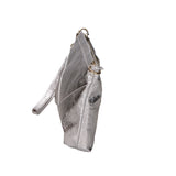 Giorgia Pochette da donna Vera pelle 05927-DL1 ARGENTO Gave Lux
