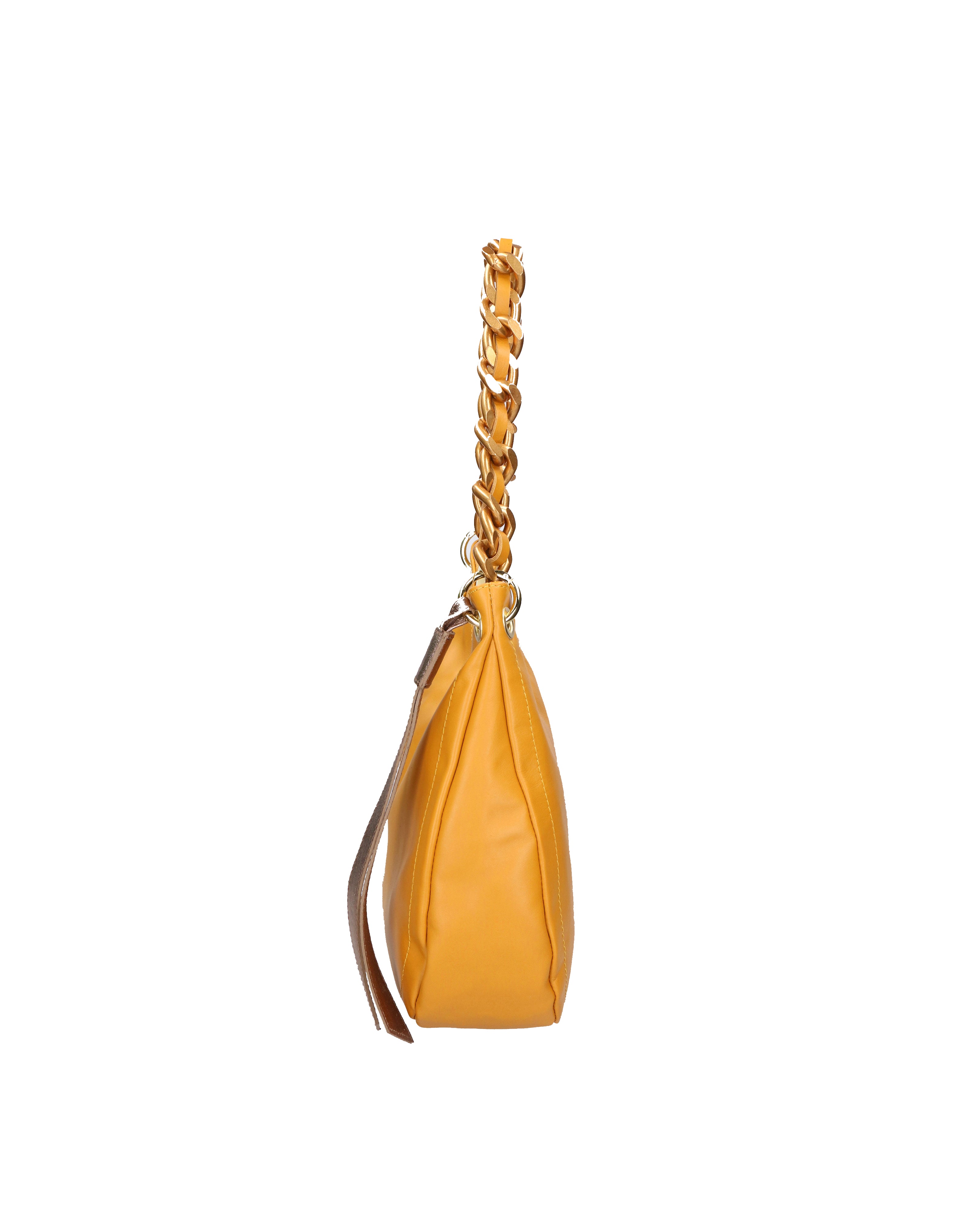 Artemisia Borsa a spalla da donna Vera pelle 05462-S36 SENAPE+L005 BRONZO Gave Lux