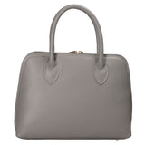Kloe Borsa a mano da donna 100% pelle 3349-GRIGIO Gave Lux