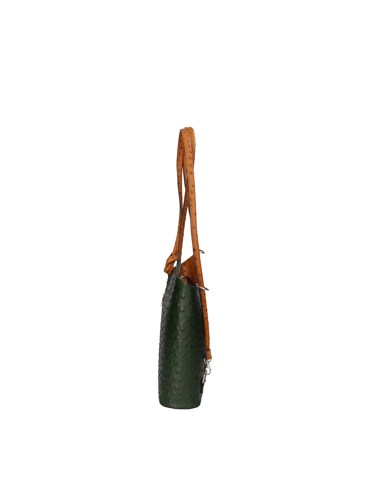 Chanel 3005-23 VERDE 06 CUOIO Zaino da donna in vera pelle Gave Lux