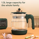 Unisex Scaldalatte Elettrico in Plastica e Vetro 24 Mesi Garanzia ACN-3841A1-Green Volkshin