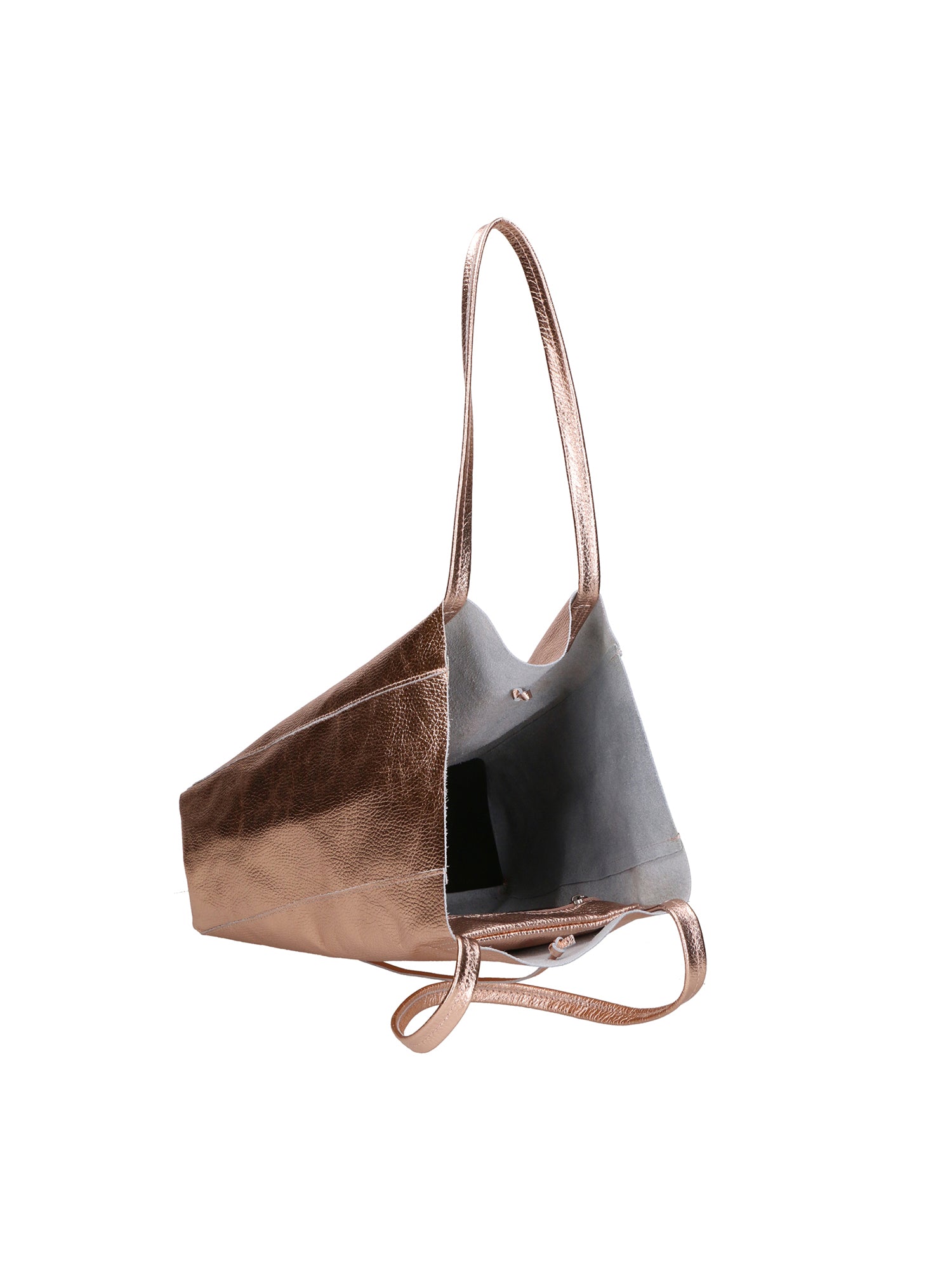 Iride Borsa a mano da donna 100% pelle 05921-DL6 ORO ROSA Gave Lux