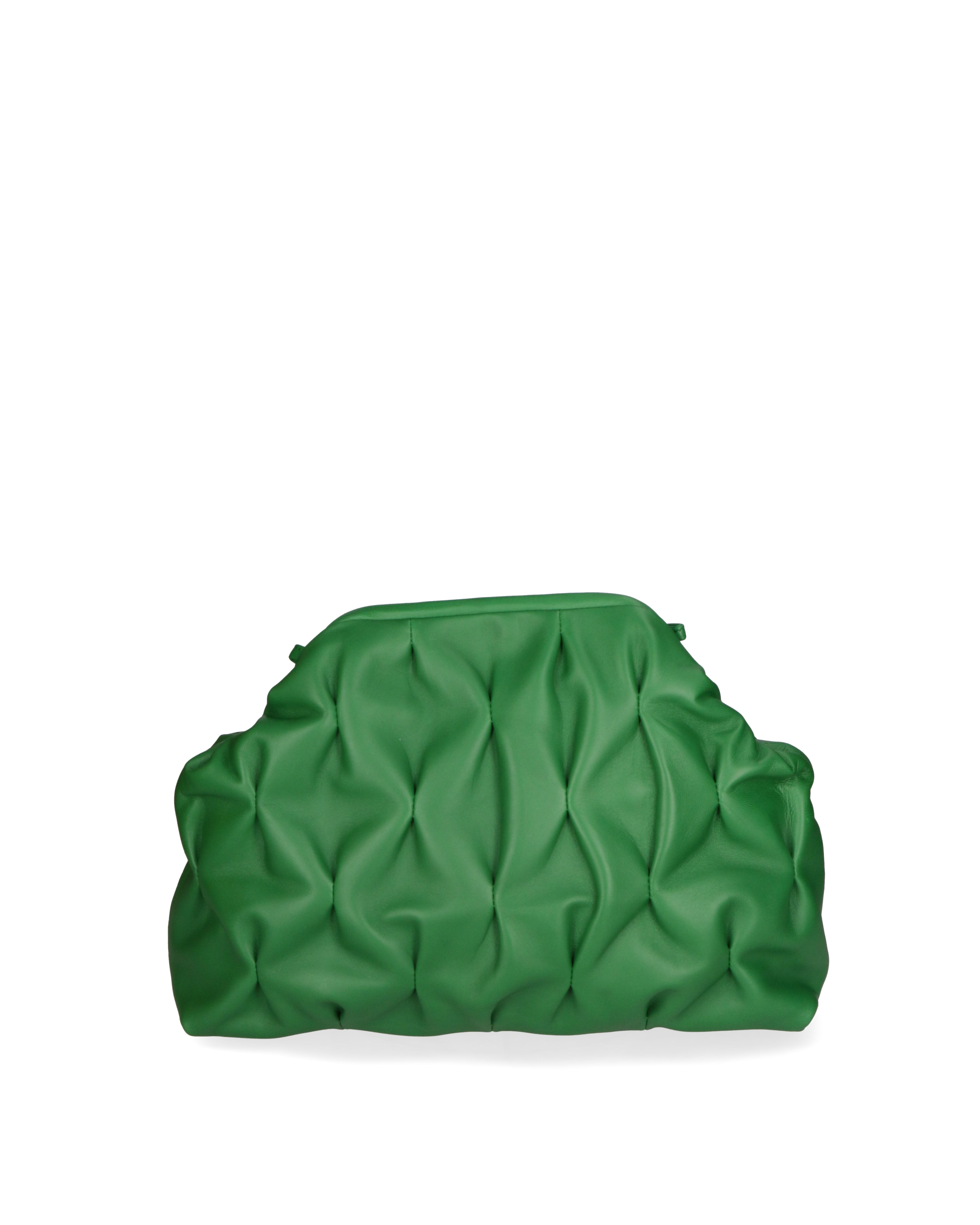 Verona Borsa a mano da donna Vera pelle 04797-S47 VERDE MELA Gave Lux