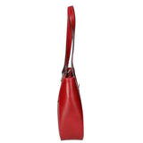 Eva Borsa a spalla da donna Vera pelle 9024-ROSSO RED Gave Lux