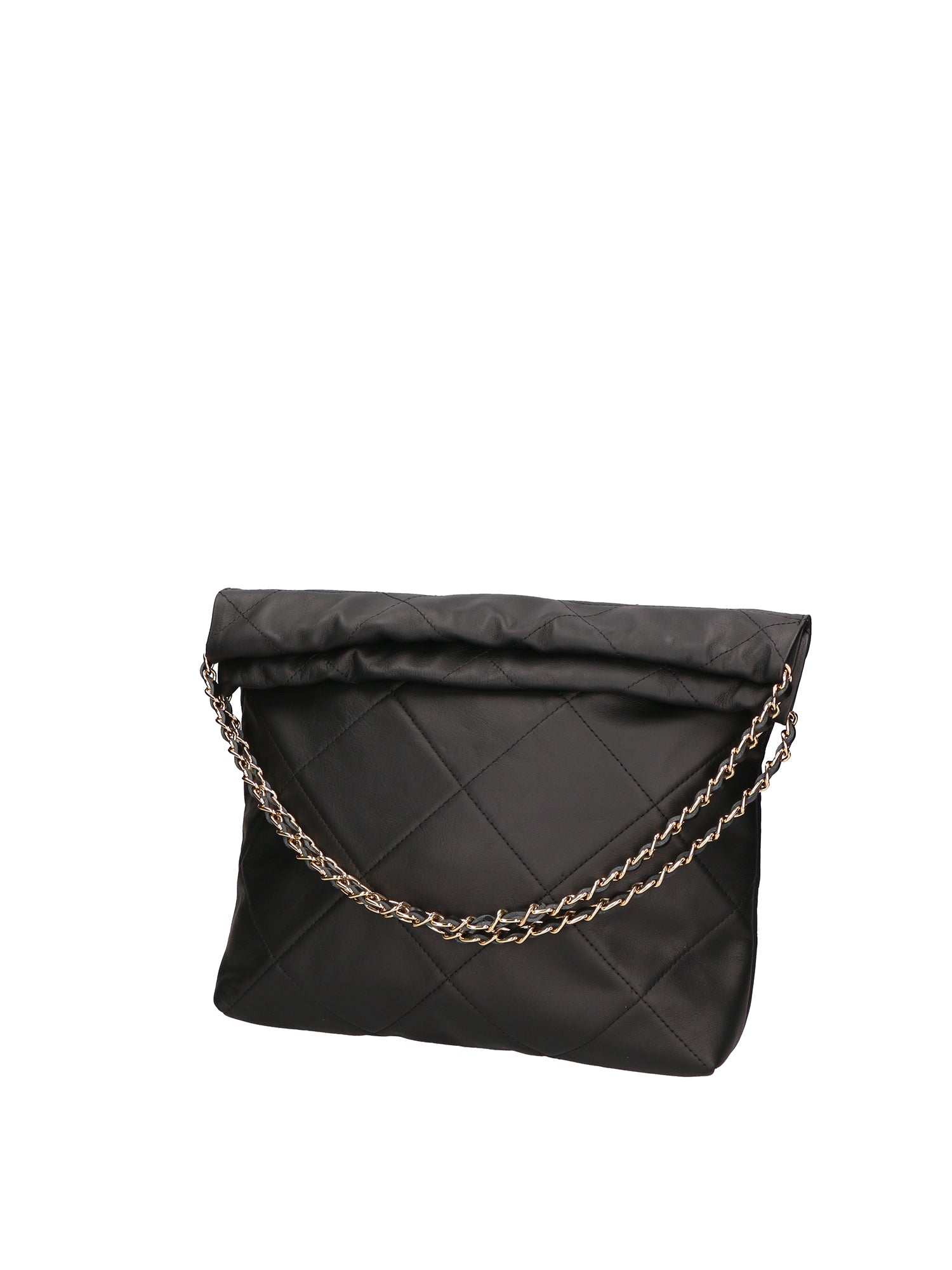 Violante Borsa a spalla donna Vera pelle 06897-S28 NERO Gave Lux