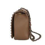 Bologna Borsa a spalla da donna Vera pelle 6590-TAUPE Gave Lux