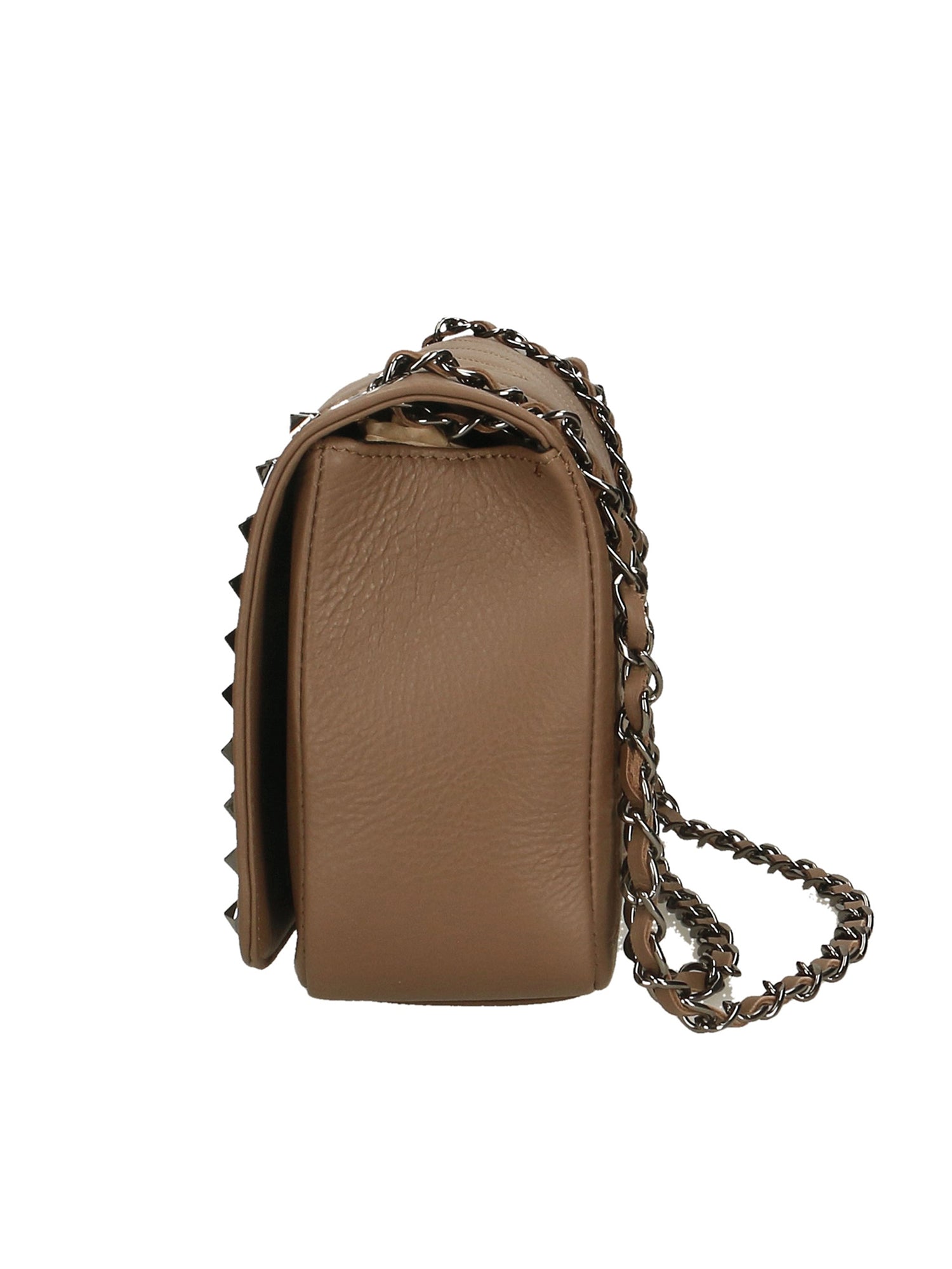Bologna Borsa a spalla da donna Vera pelle 6590-TAUPE Gave Lux