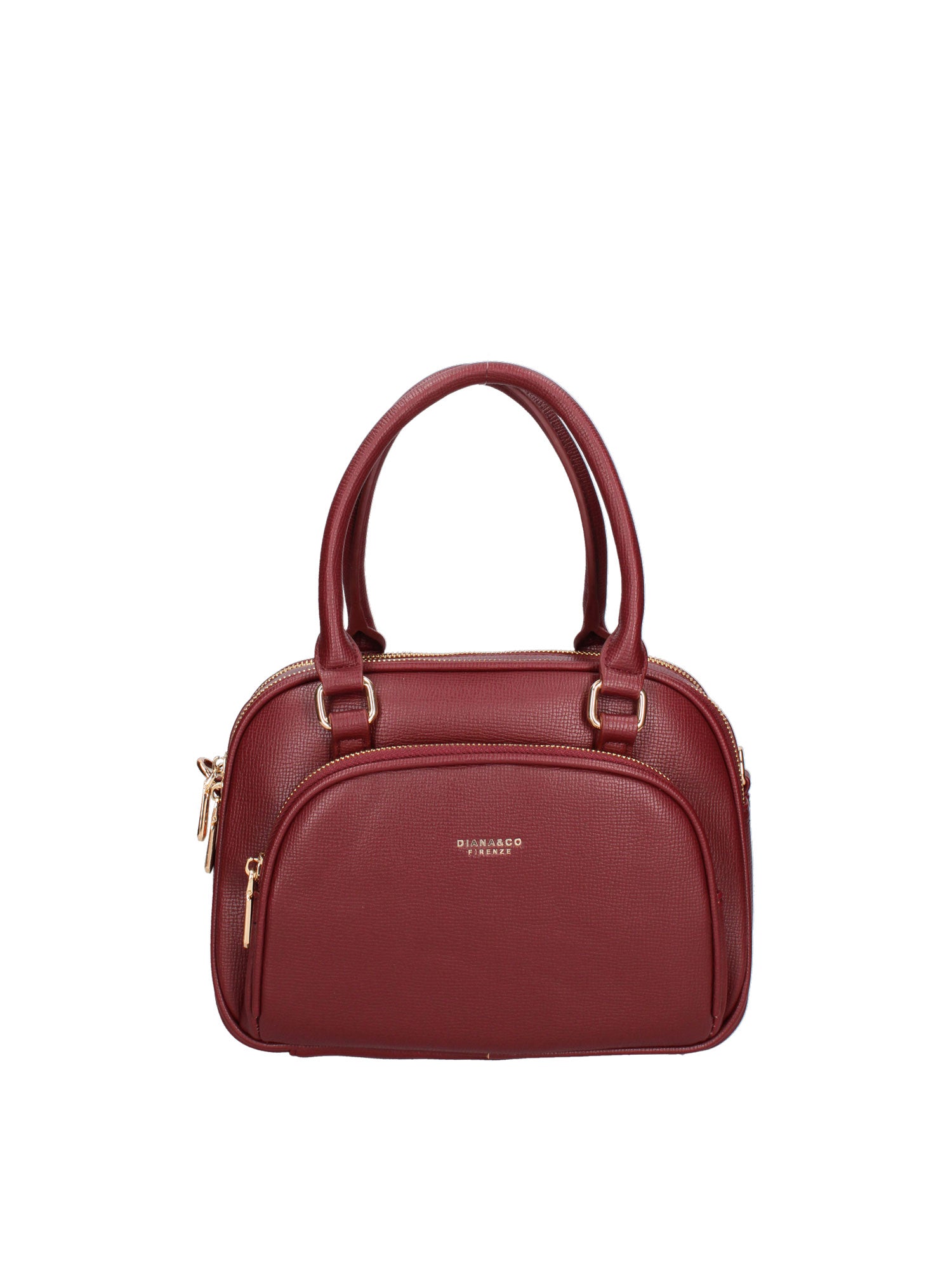 Borsa a mano da donna Ecopelle 601-4-BORDEAUX Diana&co