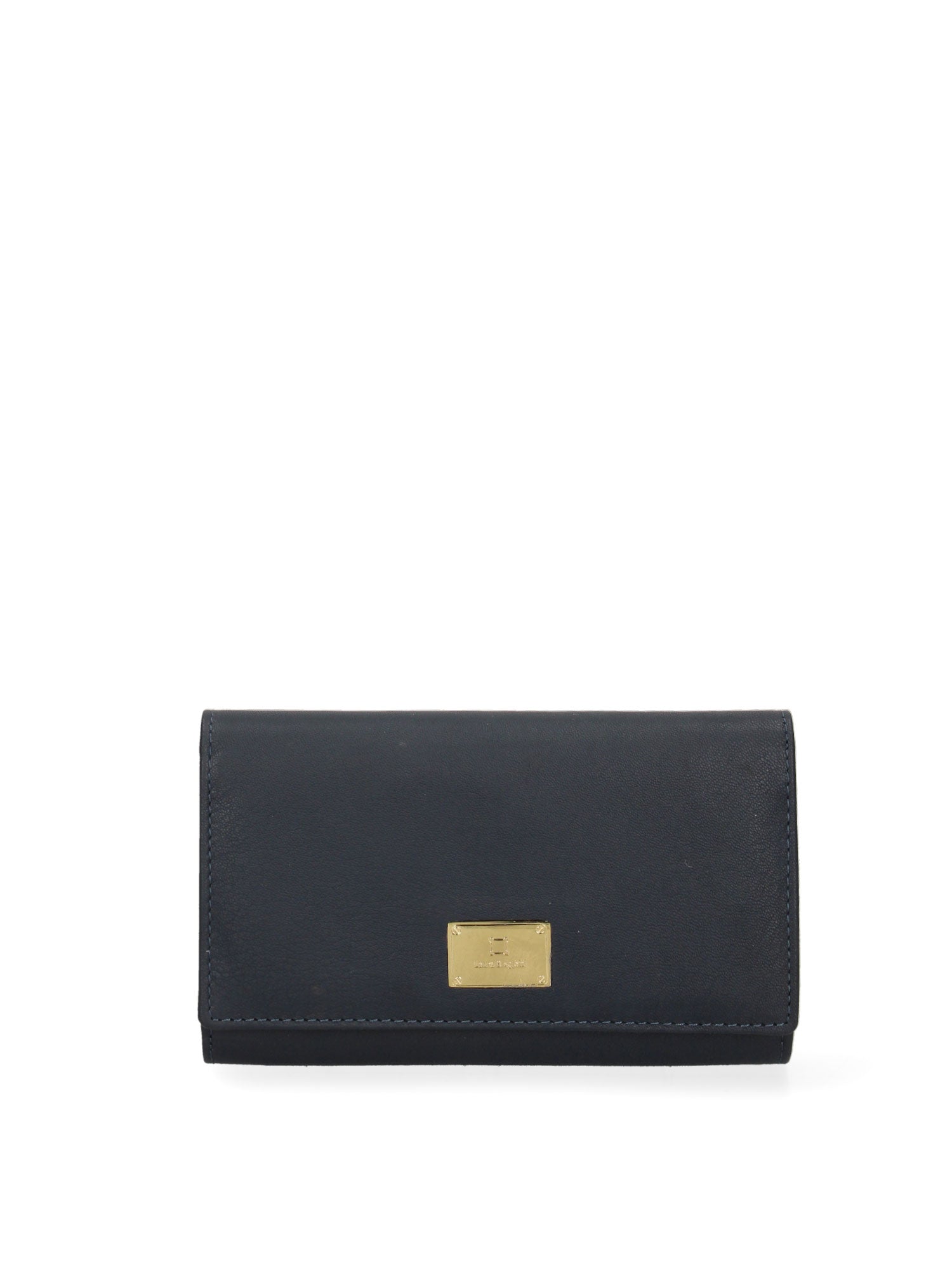 Portafoglio donna in vera pelle Casual LB7702-30-NAVY Laura Biagiotti