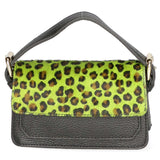 Aleide Borsa a mano da donna Vera pelle 04858-LEO P VERDE Gave Lux