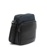 Borsa a tracolla uomo Tessuto e poliestere MO-07CO-BLU + BLACK Momo Design