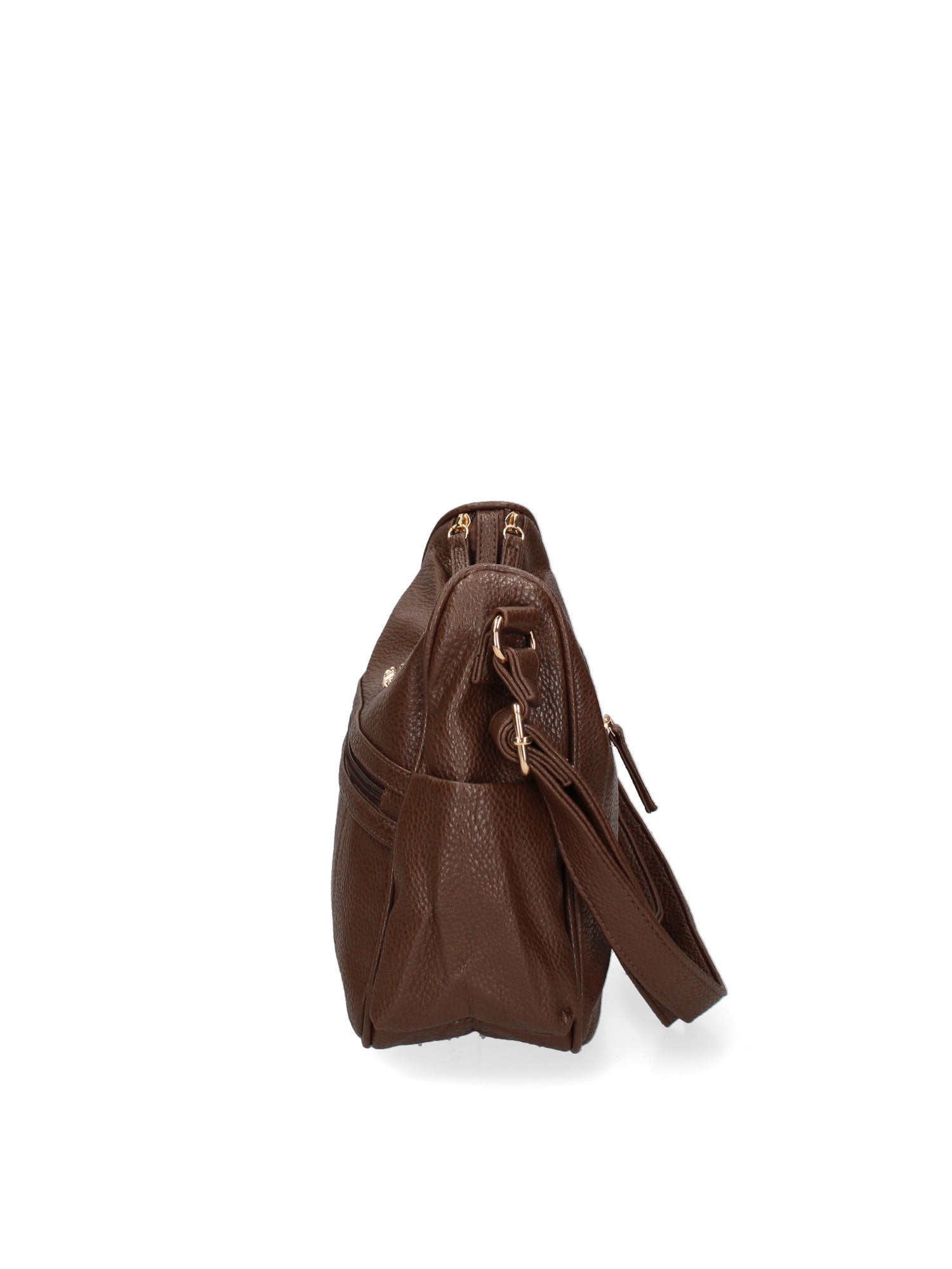 Borsa a tracolla da donna Ecopelle BC1383-COFFEE B Cavalli