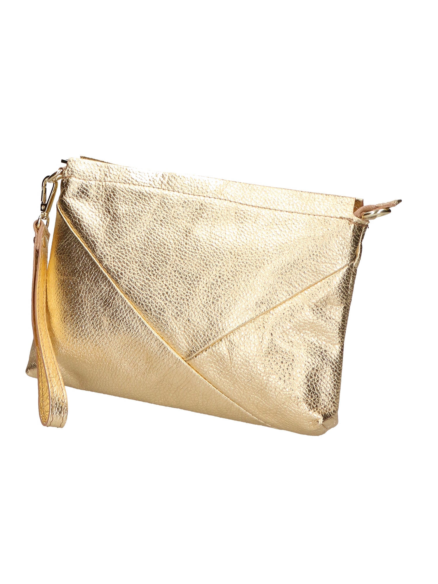 Giorgia Pochette da donna Vera pelle 05927-DL64 ORO Gave Lux