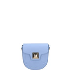 Calista Borsa a tracolla da donna Vera pelle 06014-L220 AZZURRO Gave Lux