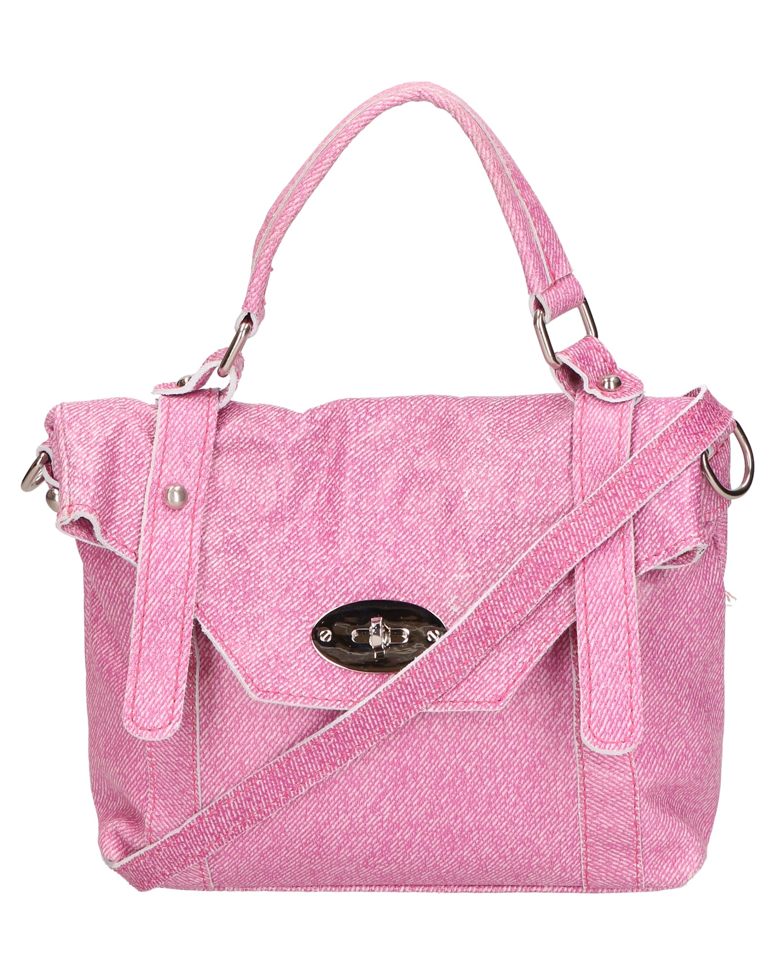 Floresta Borsa a mano da donna Vera Pelle 1158-ROSA Gave Lux
