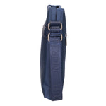 Borsa a tracolla uomo Pelle vegana + Tessuto PCL3068-BLU Northampton Polo Club