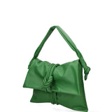 Borsa a spalla da donna Vera pelle 07172-S47 VERDE MELA Viola Castellani