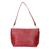 Lorelei Borsa a spalla da donna Vera pelle croco 06498-037 BORDO Gave Lux