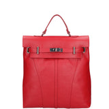 Borsa a mano da donna Vera pelle 07248-D58 ROSSO FUOCO Roberta Rossi